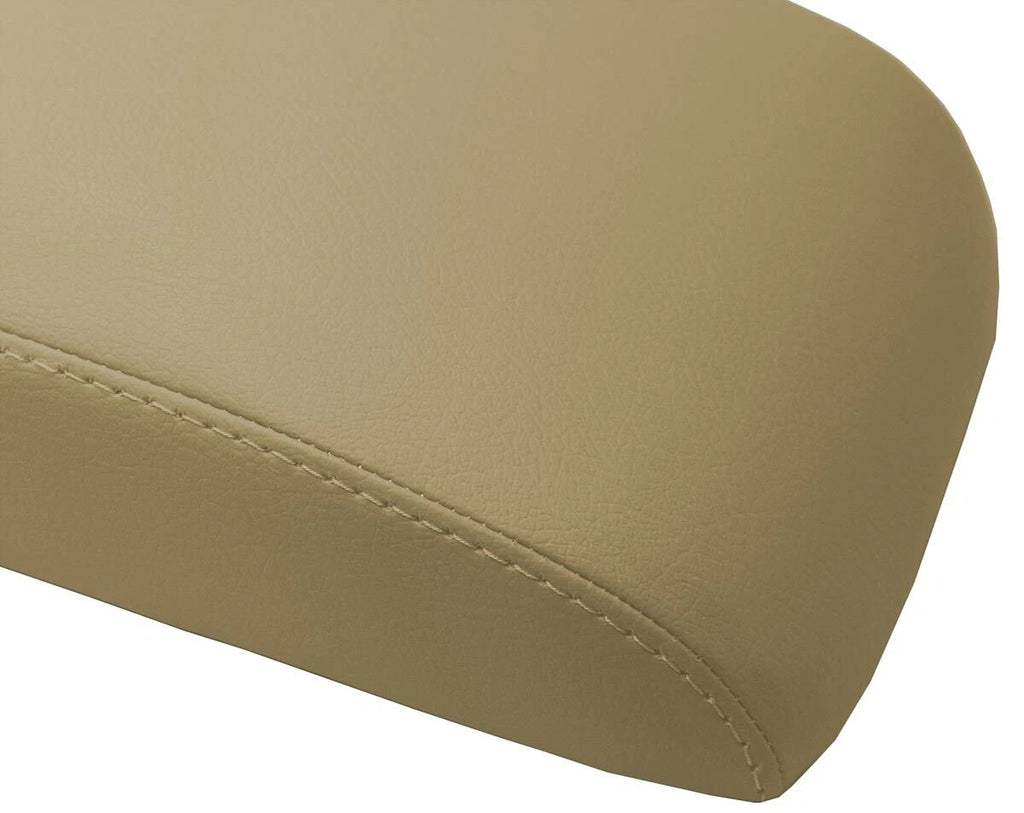 Leather Console Lid Armrest Cover for Honda Element (2007–2011) Beige