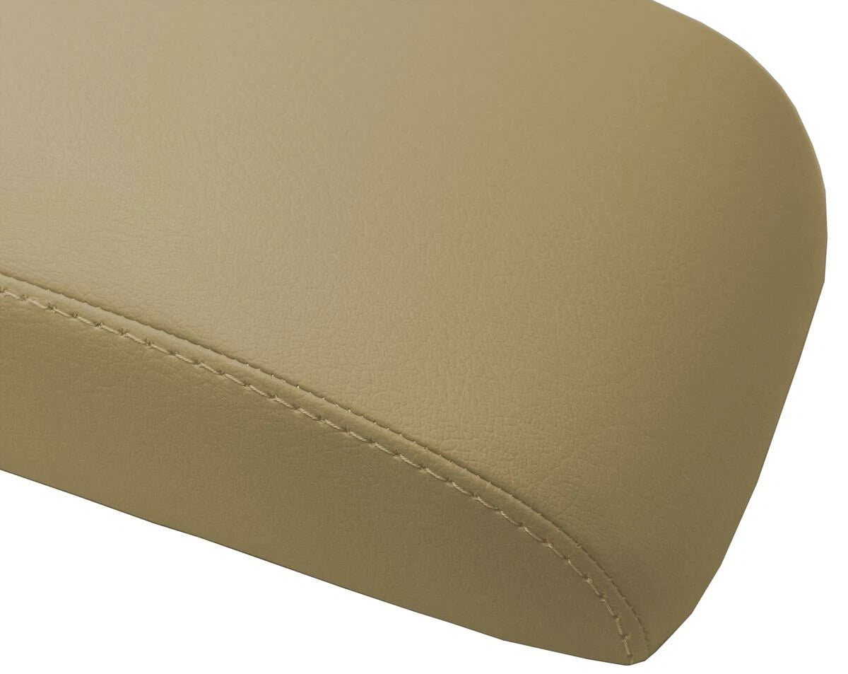 Leather Console Lid Armrest Cover for Honda Element (2007–2011) Beige