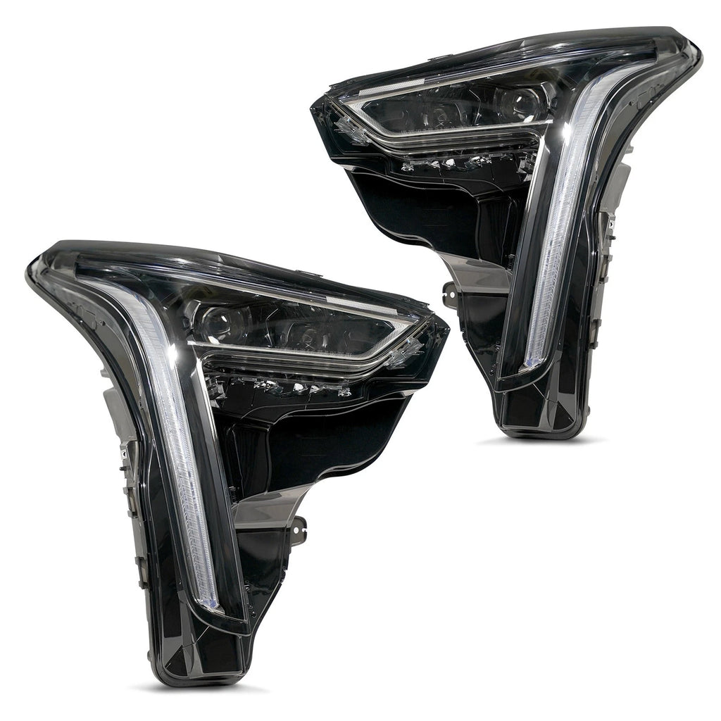 Full LED Headlight Set for Cadillac CT6 (2019–2020) w/o Cornering Lamp