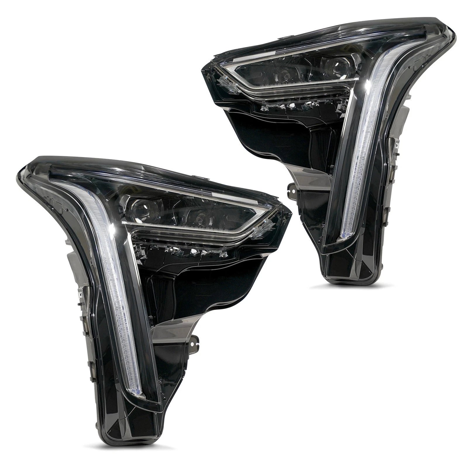 Full LED Headlight Set for Cadillac CT6 (2019–2020) w/o Cornering Lamp