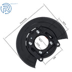 Parking Brake Assembly for Ford F-250 Excursion (2000–2005) LH/RH w/Backing Plate