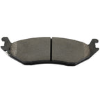 Set of 8 Semi-Metallic Brake Pads for Dodge Ram 1500 (2002–2004)