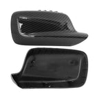 Carbon Fiber Look Side Mirror Covers for BMW E46 E65 (2000-2006)