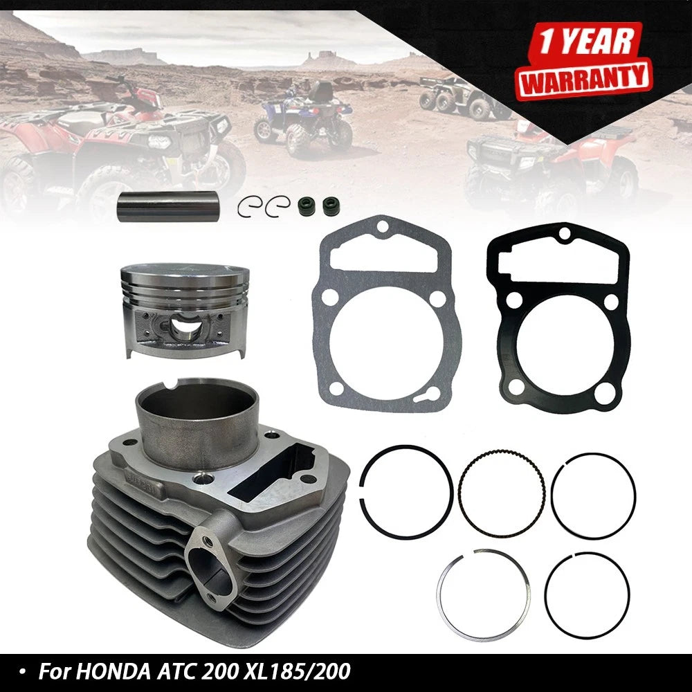 Top End Kit for Honda CBF200 XR200 XL200 (200cc)