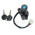 Ignition Key Switch for Suzuki GSX-R600W (1992–1994), GSX-R750 (1988–1995), GSX-R1100 (1989–1998)