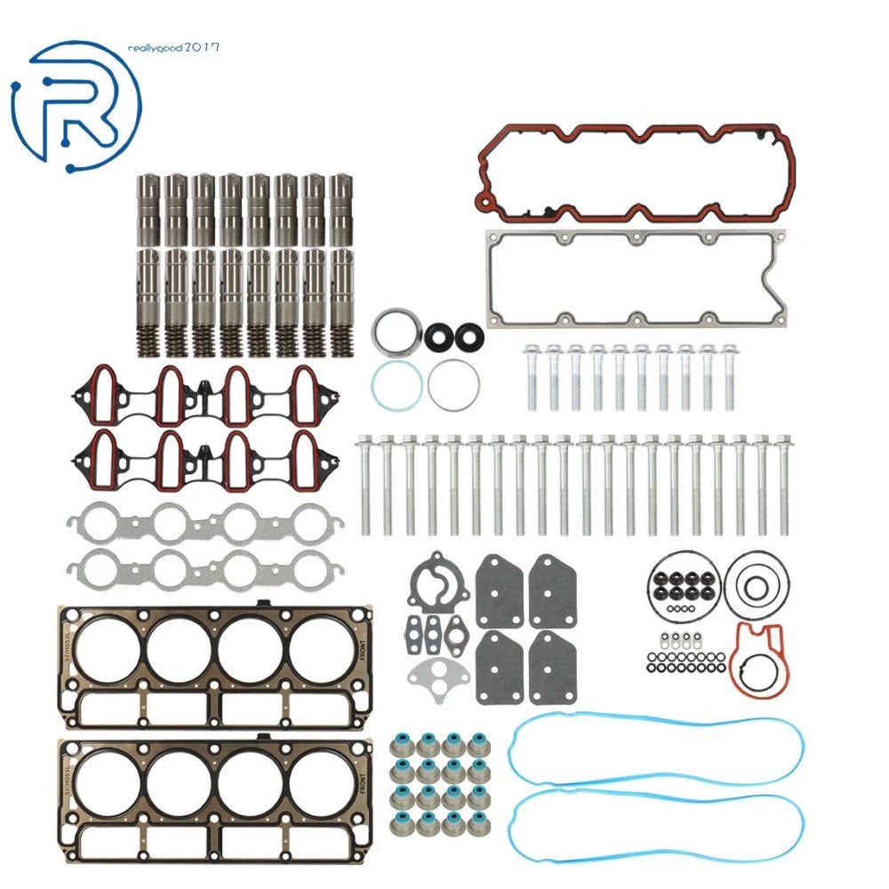 Head Gasket Set with Bolts & Lifters for GMC Sierra 1500 Yukon (5.3L)