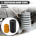 Set of 2 Front Suspension Bump Stop Shock Absorber Strut Boot Kit for BMW X3 X4 (2011–2021)