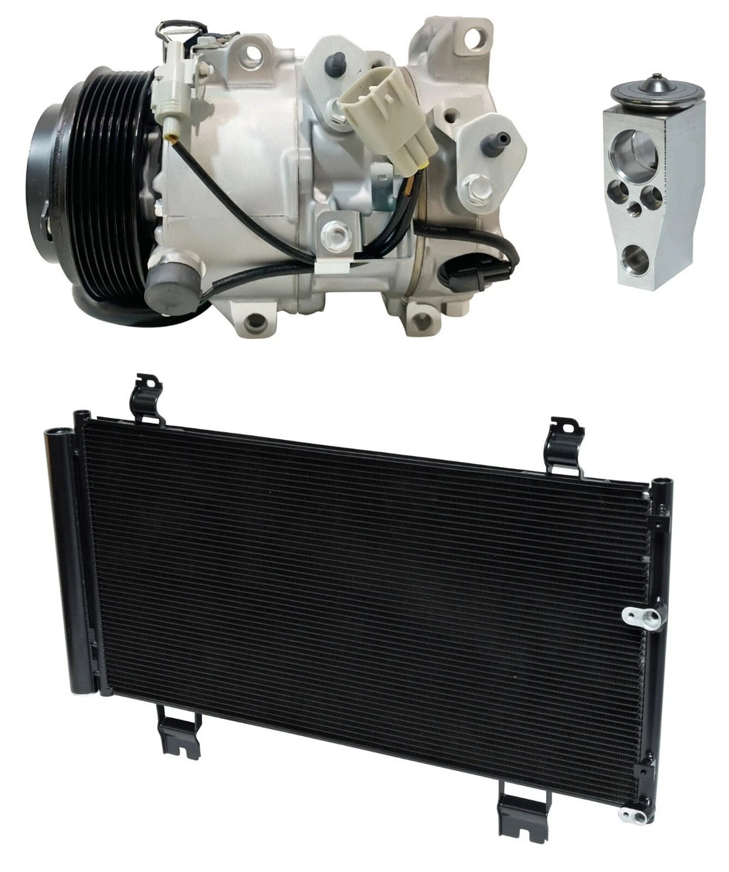 A/C Compressor Kit with Condenser for Lexus IS350 (2012–2015)