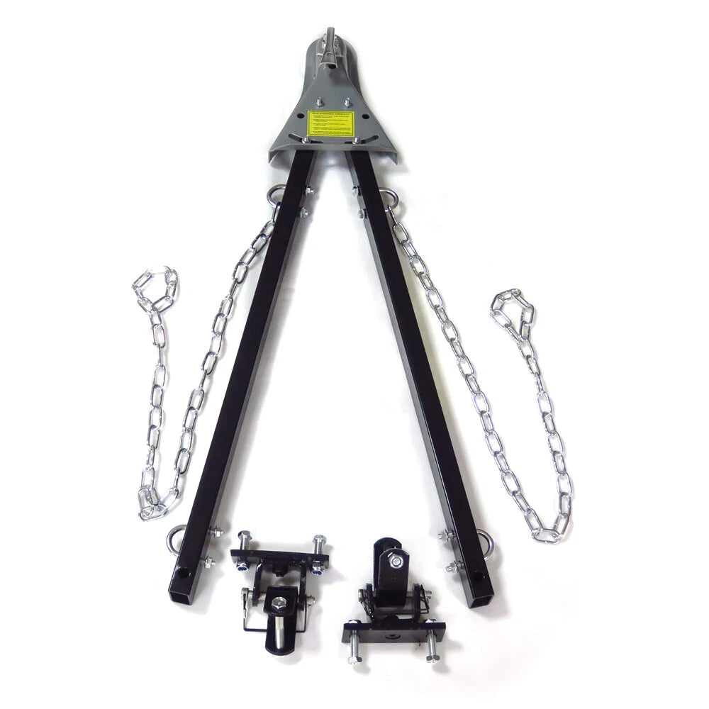 Adjustable Tow Towing Bar for RV Car Truck Jeep (5000lb, w/Chains)