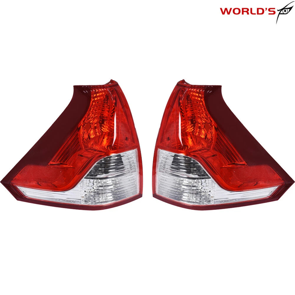 Set of 2 Tail Light Brake Lamps for Honda CR-V (2012–2014) Clear