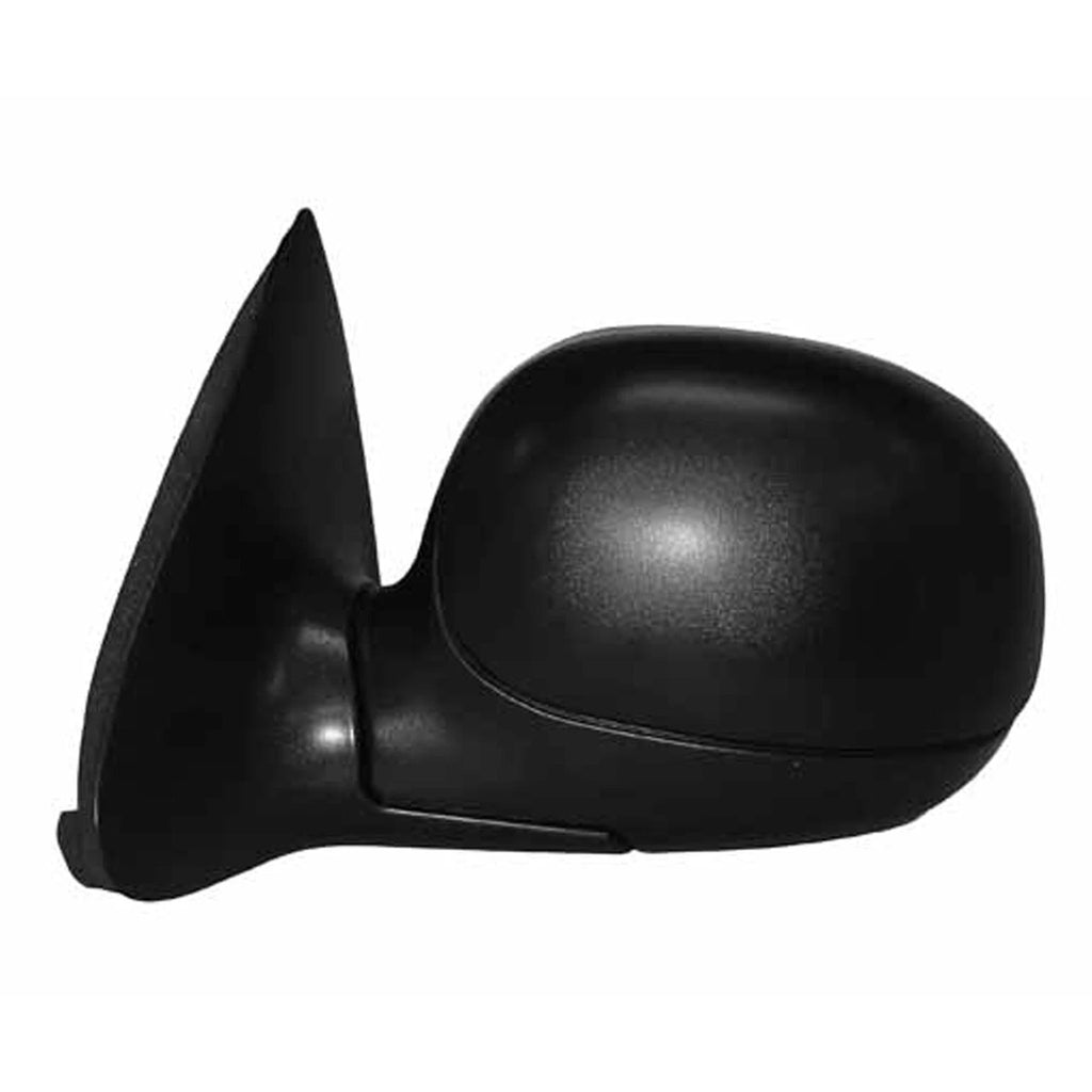 Replacement Ready to Paint Driver Side Manual Door Mirror (See Compatible Chart)
