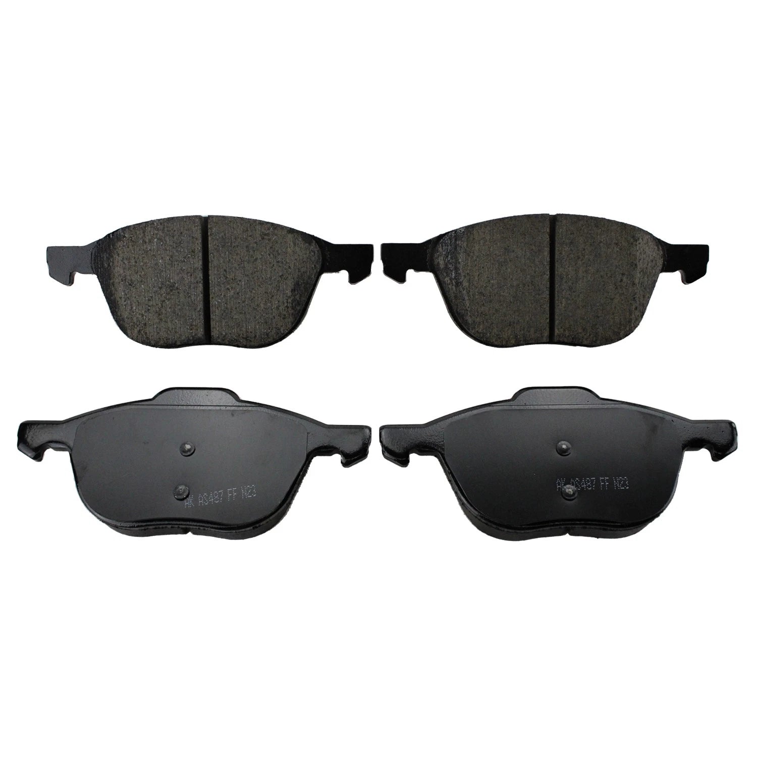 Front Rotors & Akebono ProACT Ceramic Brake Pads Kit for Mazda 3 (2004–2023)