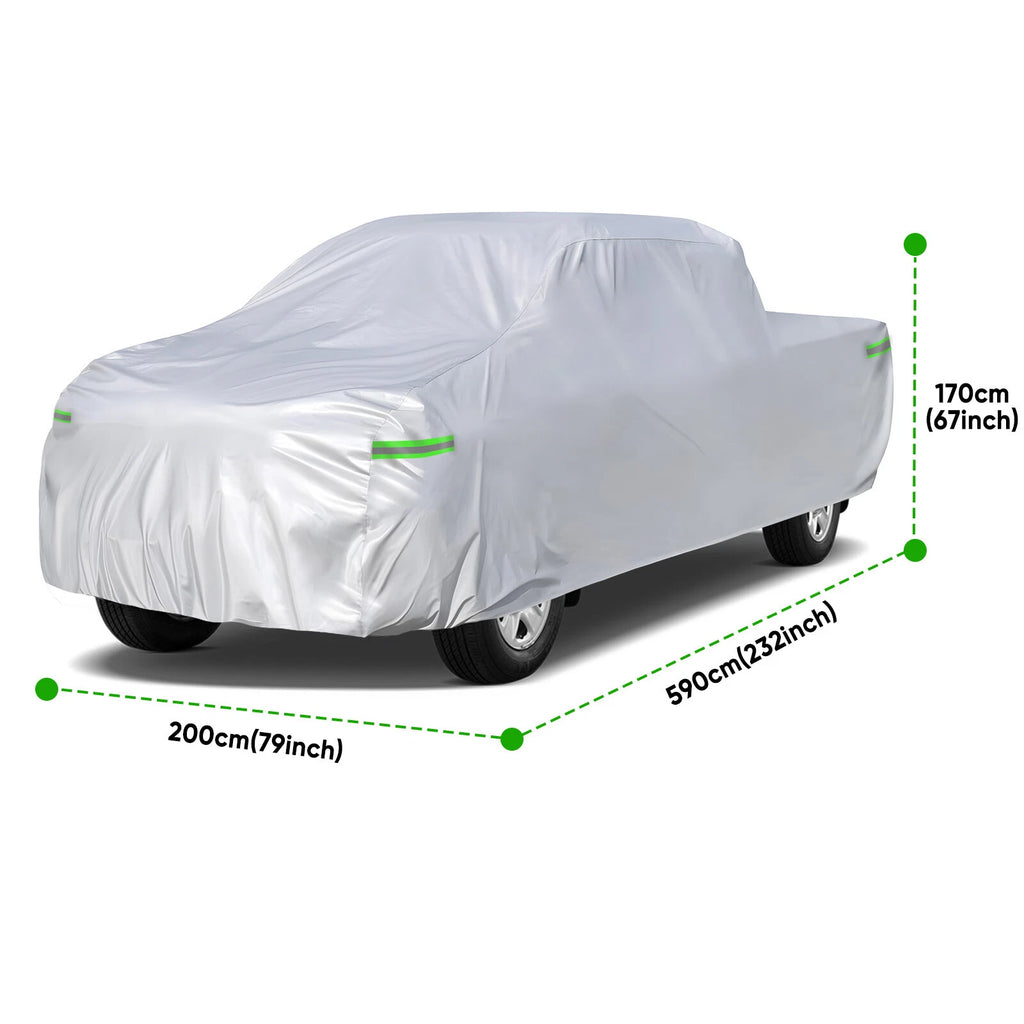 Car Cover for GMC Sierra 1500 Crew Cab (2014–2023) - UV Protection, Snow, Dust