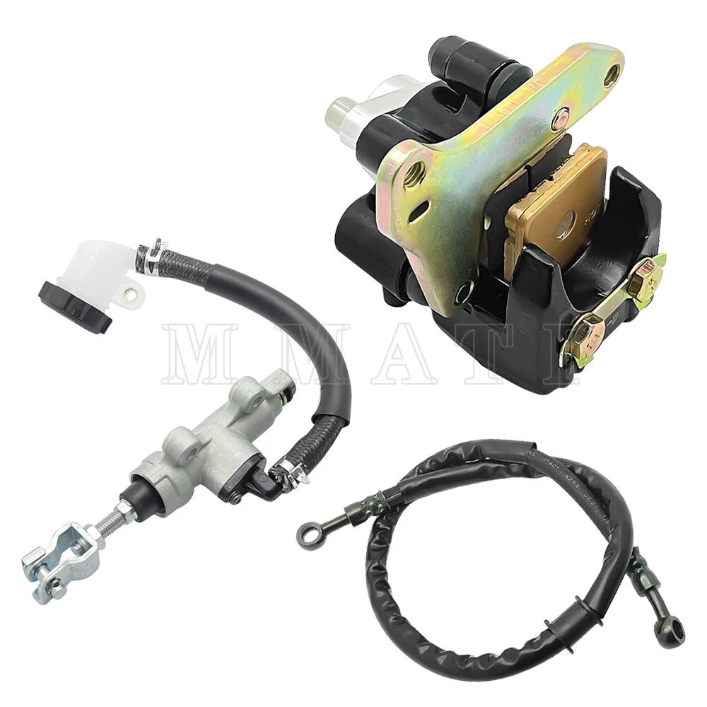 Rear Brake Master Cylinder & Caliper & Hose for Honda TRX400EX (2000–2009)