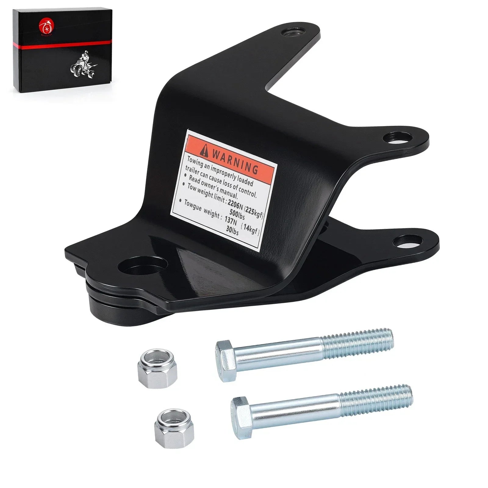 Trailer Hitch w/ Bolt for Honda Recon 250 TRX250 TM/TE