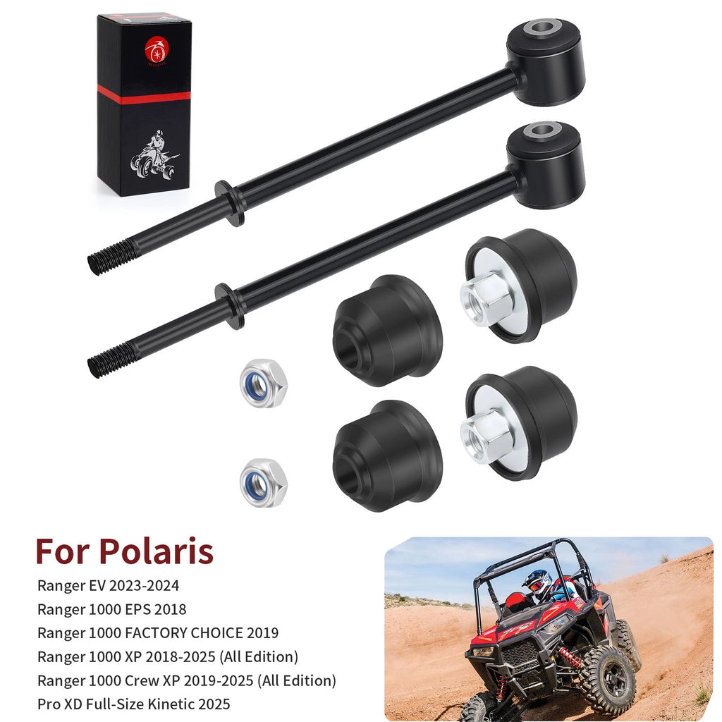 2X Torsion Bar Linkage Bushing for Polaris Ranger 1000 Crew XP EV Pro XD (2017–2023)