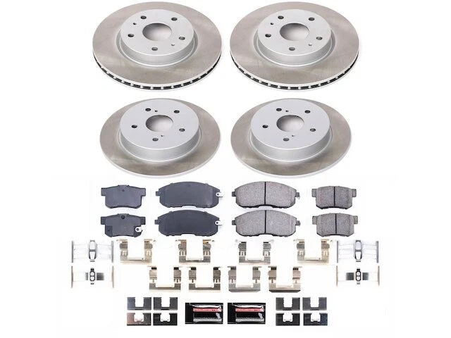 Front and Rear Brake Pad and Rotor Kit for Suzuki SX4 (2007–2013) BK949RC