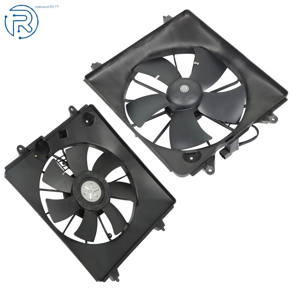 AC Radiator Condenser Cooling Fan Assembly for Honda CR-V (2007-2009)