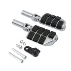 Chrome Rear Passenger Foot Pegs for Harley Softail Slim (2012-2017)