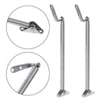 2 Pack Stainless Steel Spring Hatch Support Rods for Yacht (8 1/4 in)