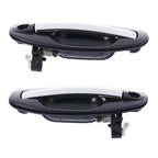 2pc Front Right & Left Outer Door Handles for Hyundai Santa Fe (2000–2005)