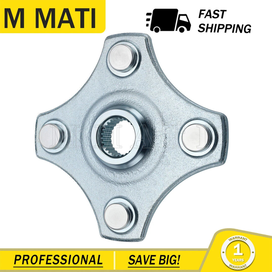 Rear Wheel Hub for Arctic Cat Alterra 400 425 450 500 550 570 650 700 (2014–2023)