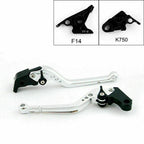 Long Brake Clutch Levers for Kawasaki ZX-6/ZZR600 ZX9R ZXR400 Z750S ER-5 (1995–2009)