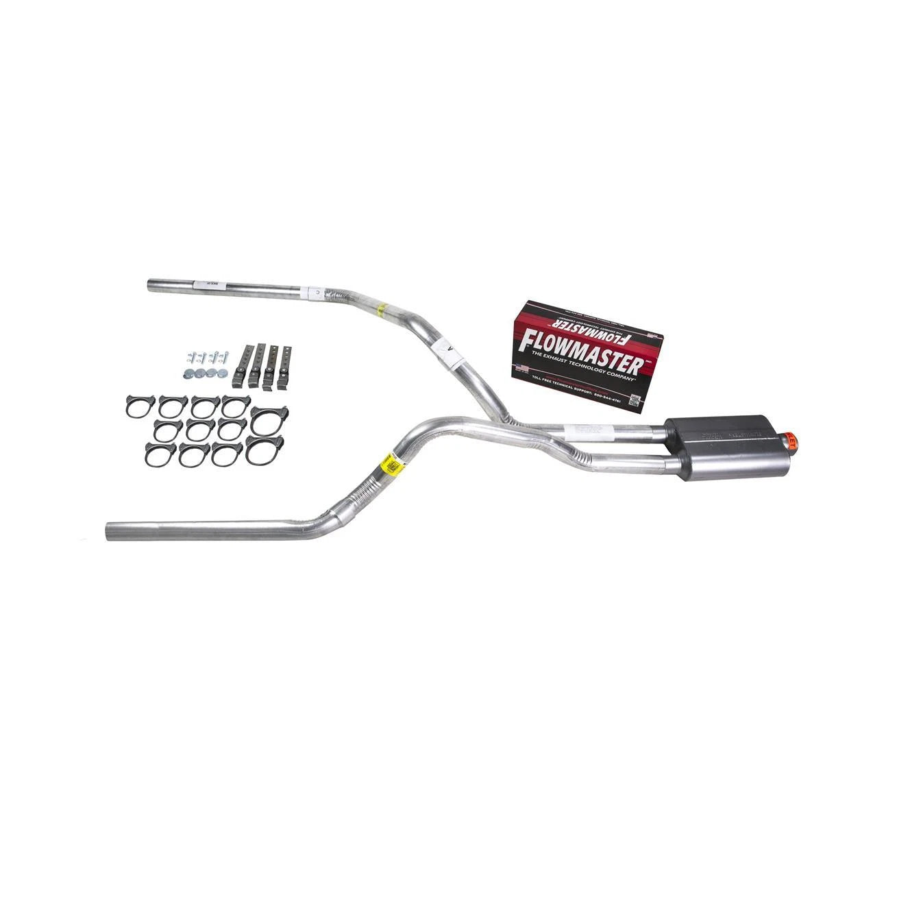 Dual Exhaust 2.5" Pipe for S10/S15 (1983–1994) Flowmaster 40