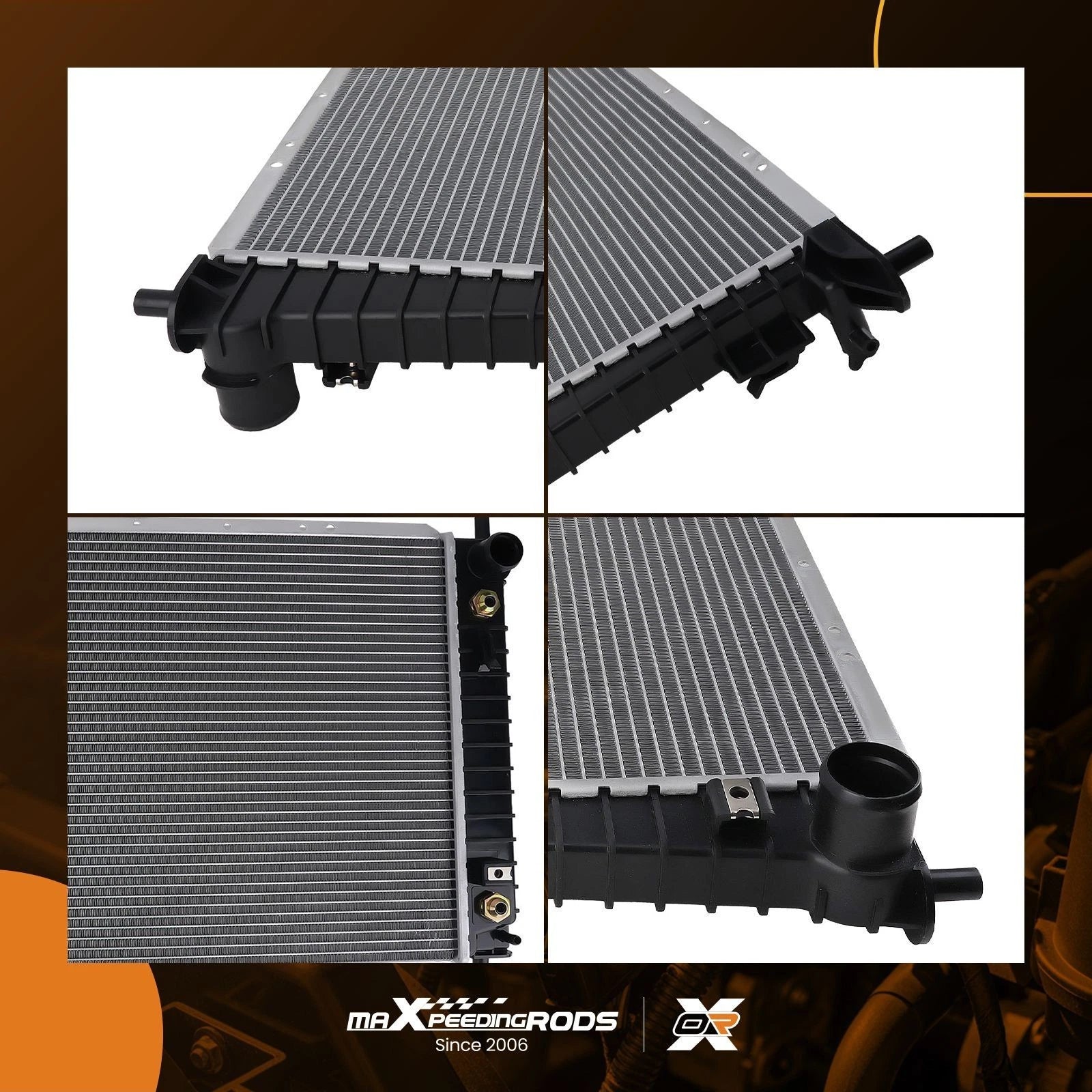 Radiator with Transmission Cooler for Ford F-150 (2005)