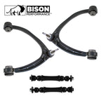 Set of 4 Front Upper Control Arms Sway Bar Links for Chevy GMC
