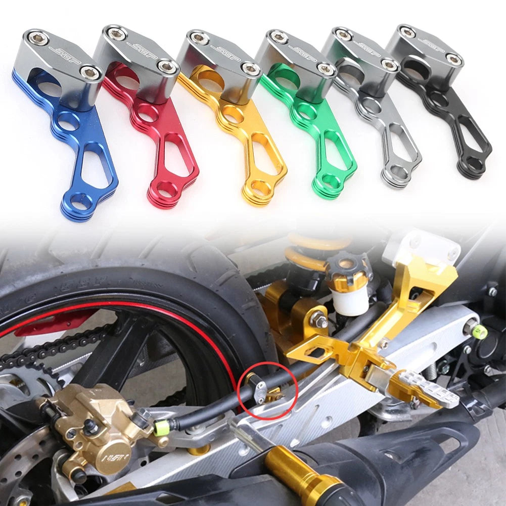 Brake Line Clamps for Honda MSX125/LC135/RC150 (All Years) - 6 Colors