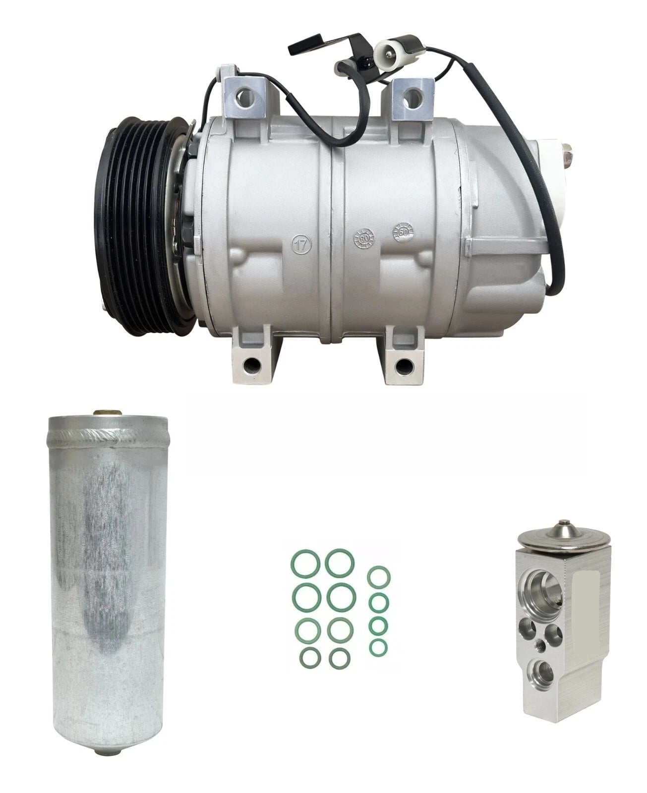 AC Compressor Kit Replacement for Volvo V70 2.4L 2.5L (2005-2007)