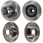Front & Rear Brake Disc Rotors for Ford Ranger (1998–2002)