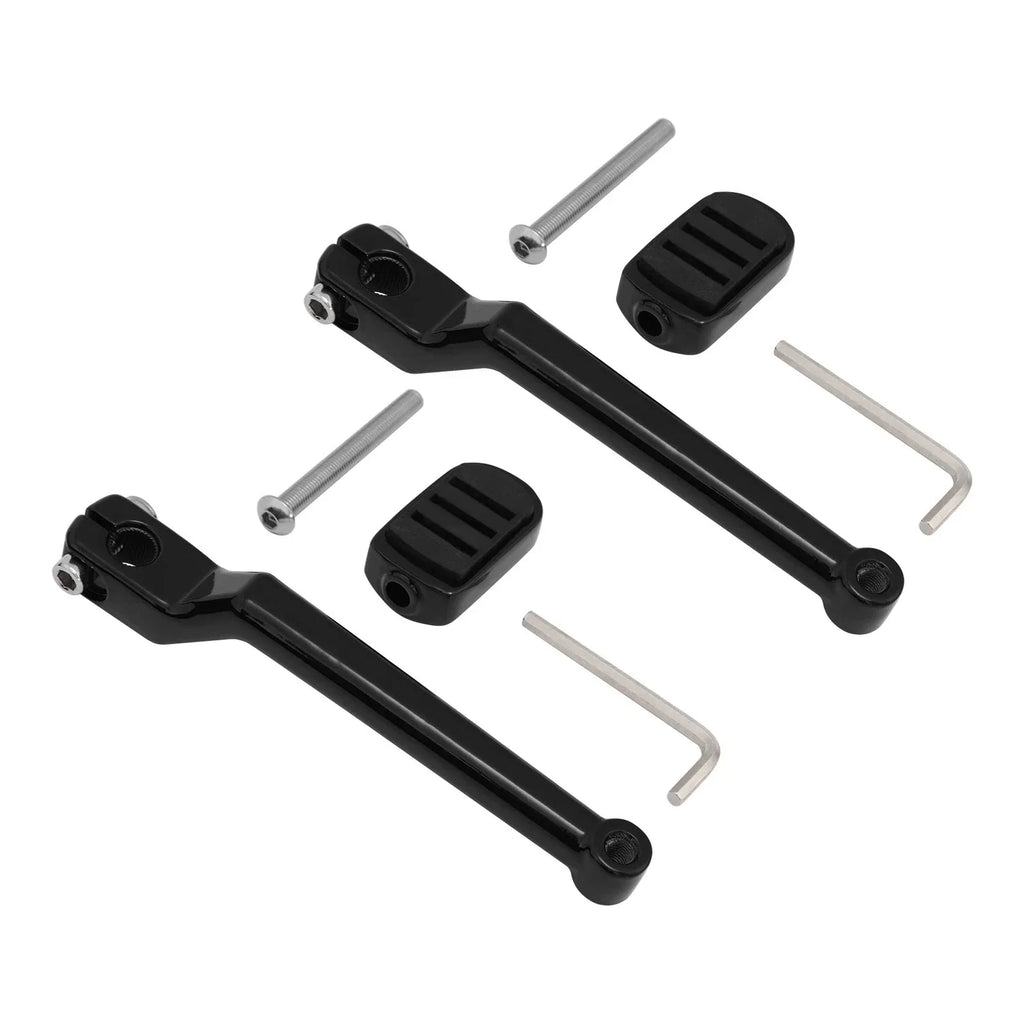 Pedal Pegs Black Left Heel Toe Shifter for Harley Road Glide (1988 - 2024)