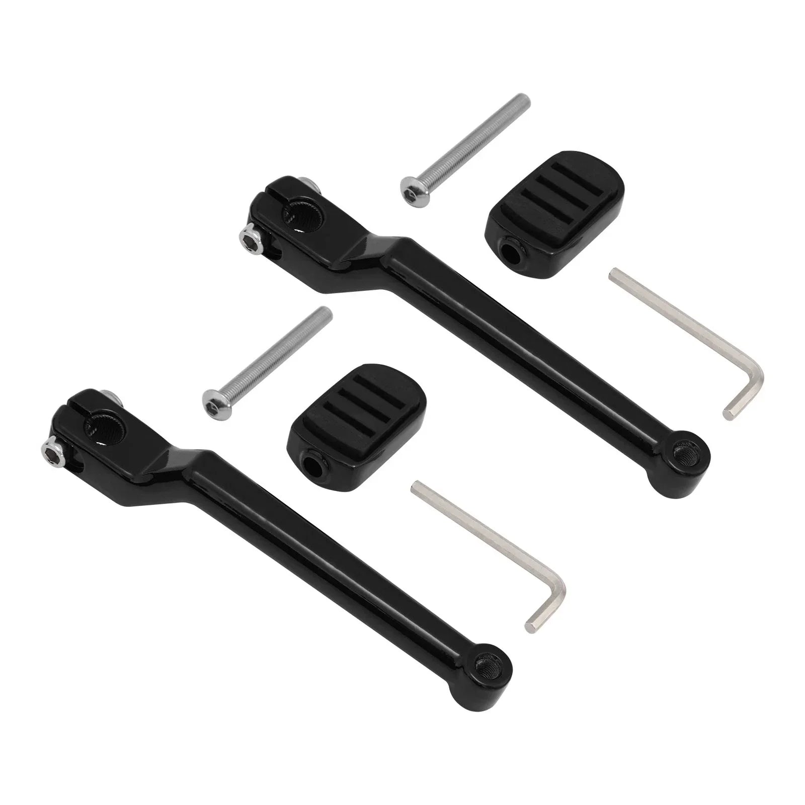 Pedal Pegs Black Left Heel Toe Shifter for Harley Road Glide (1988 - 2024)