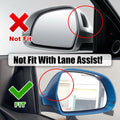 Gloss Black Mirror Cover Cap for Audi A5/S5 8T (2011–2016) w/o Lane Assist