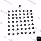 50 Piece Black Cap Dress Kit for Harley Touring (2007–2017)
