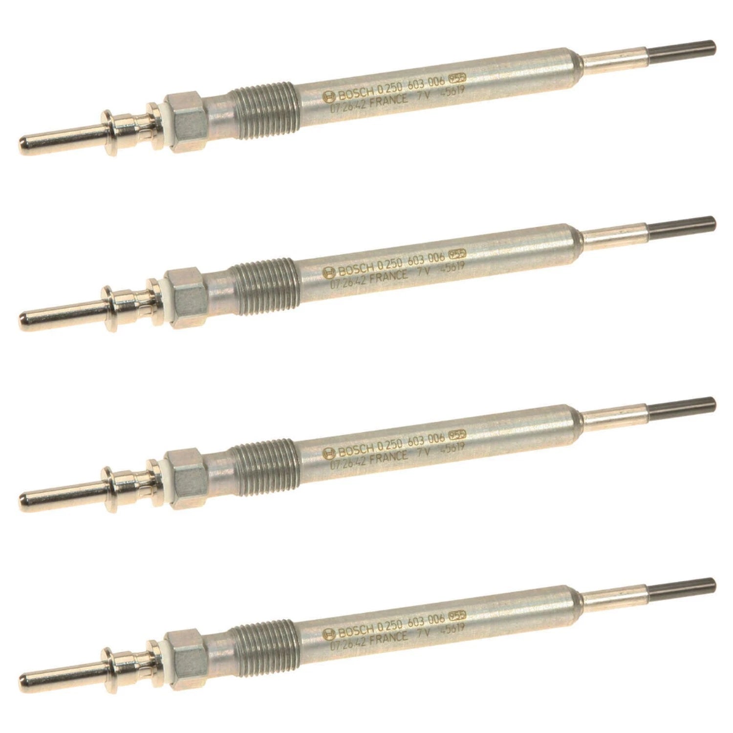 Set of 4 Bosch Diesel Glow Plugs for BMW F25 F30 F31 328d xDrive X3