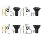 4X Carburetor Diaphragm Needle Repair Kit for Honda Shadow VLX 600 VT600 (1994–2003)