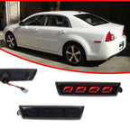Smoked LED Fender Side Marker Lights for Chevrolet Malibu (2008–2012)