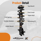 Front Complete Struts w/Coil Springs for Honda Civic (2013-2015)