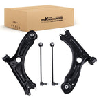 Set of 4 Front Lower Control Arm Sway Bar Link for Volkswagen Jetta (2011–2018)