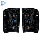 Tail Light Lamp Assembly Pair for Silverado Pickup Truck (2014-2015)