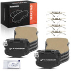 8x Ceramic Brake Pads for Chevrolet Corvette (2009–2013)
