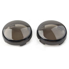 Smoke Turn Signal Lens Covers for Harley Touring Softail Dyna