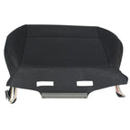 Driver Bottom Seat Cover for Chevy Silverado 1500 2500 3500 (2007-2014) Black Cloth
