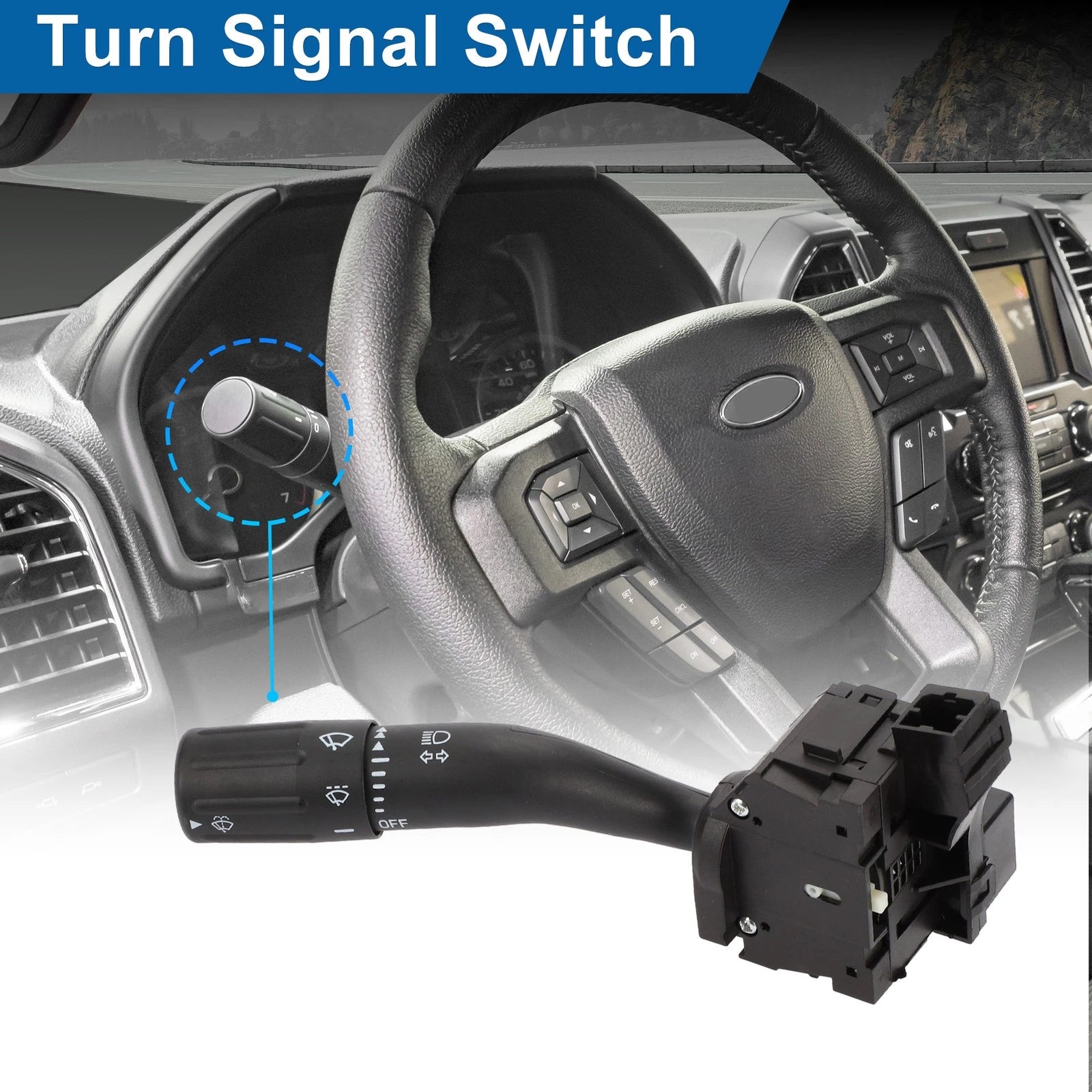 Turn Signal Switch Lever for Ford Mustang (2010–2014)