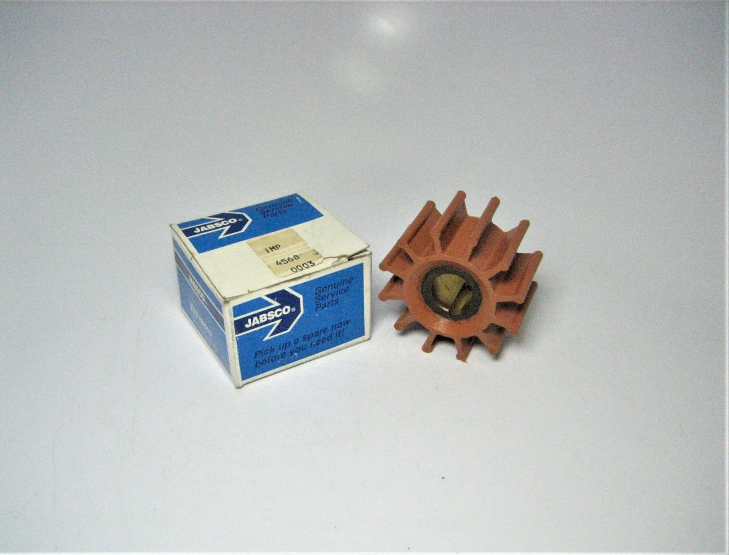 Jabsco 4568-0003 Water Pump Impeller for Jabsco 12-Blade (OEM)