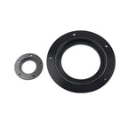 Black Derby Timer Timing Cover for Harley Softail Dyna Touring Road Glide
