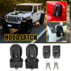 Locking Hood Latch for Jeep Wrangler JL JLU (2018–2023)